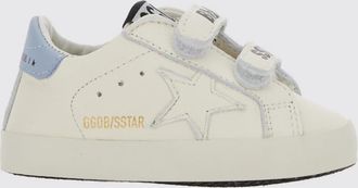 Golden Goose Sneakers Baby School da bambino in pelle con chiusura a strappo