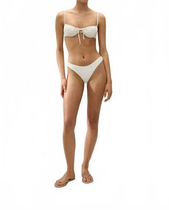 Faithfull The Brand Halo Bikini Set In Broderie Anglaise