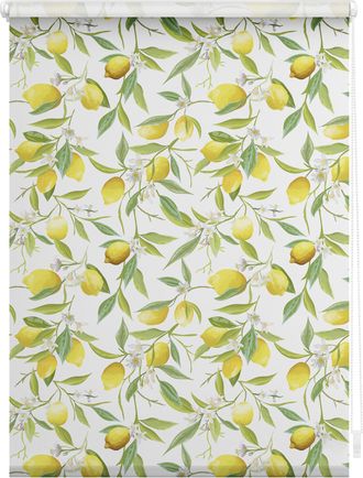 Lichtblick Original Seitenzugrollo »Rollo Klemmfix, ohne Bohren, blickdicht, Limone - Gelb Grün« blickdicht Blendschutz Sichtschutz freihängend