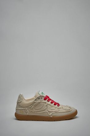 Ganni Canvas Raw Edge Sneakers