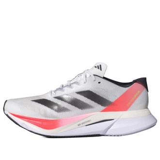 adidas (WMNS) adidas Adizero Boston 12 White Aurora Solar Red IF9210