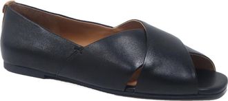 Gentle Souls Whoebe Flat in Black Leather at Nordstrom, Size 9.5