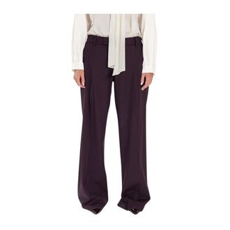 Federica Tosi Donna, Pantaloni, Viola, L, new