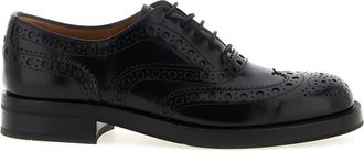 Churchs Black Leather Lace Up Shoes