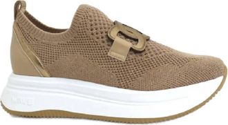Softwaves Womens Simone Athleisure Slip-On Shoes In Tan