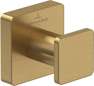 Villeroy & Boch Ventajas Del Producto: Dise&ntilde;o Limpio: El Gancho Para Toallas Villeroy & Boch Elements - Striking Brushed Gold Tiene Un Dise&ntilde;o Limpio Y Contempor&aacute;neo. 
