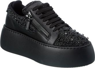 Giuseppe Zanotti Alma Leather Platform Sneaker