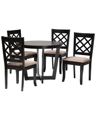 Baxton Studio Selby Modern 5Pc Dining Set