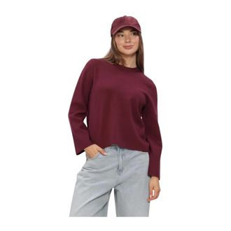 Object Object, Truien & Vesten, Dames, Rood, S, Polyester, Reynard O-Neck Pullover