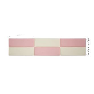OEM Paneles De Pared, Protecci&oacute;n Contra Impactos, Estilo Moderno, Rosa