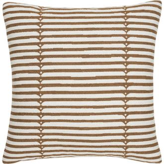 Elaine Smith Sincerity Indoor & Outdoor Woven Accent Pillow in Caramel at Nordstrom, Size 12X20