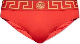 Versace Zwembroek - Heren - Strandmode - Rood - 2XL - Nylon - Badmode