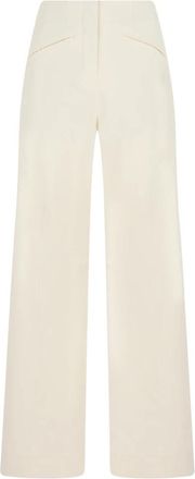 Veronica Beard Broeken - Dames - Wijde Broeken - Beige - S - Broeken