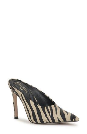 Jessica Simpson Wilix Pointed Toe Mule in Bone Multi at Nordstrom, Size 7.5