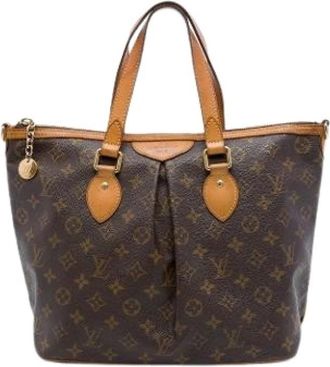 Louis Vuitton Pre-owned Palermo PM - Dames - Vintage Shopper - Bruin - ONE Size - Leer - Vintage
