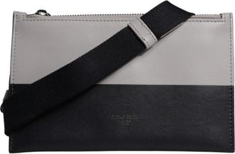 Dolce & Gabbana TwoTone Leren Crossbody Tas - Heren - Tassen - Veelkleurig - Maat: ONE Size Leer