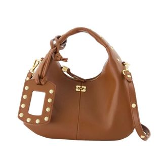Ganni Mujer, Bolsos, Marr&oacute;n, Talla: ONE Size