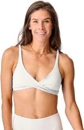 Carve Designs Fischer Compression Top DD Cup in Cloud at Nordstrom, Size Medium
