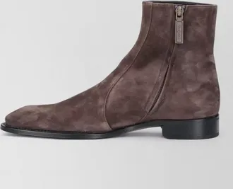 Saint Laurent leather ankle boots