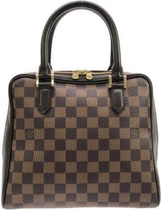 Louis Vuitton Pre-owned Damier Handbag - Dames - Vintage Handtas - Bruin - ONE Size - Vintage