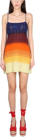 Etro Knit Dress - Dames - Korte kleedjes - Veelkleurig - S - Kleedjes