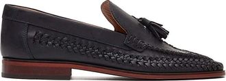 Base London Bracken Leather Weave Loafer
