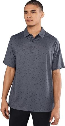 Callaway Chev Gingham Printed Polo Mens Clothing Caviar : 2XL, Elastane/Polyester