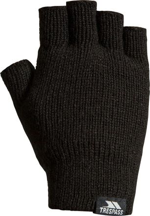 Trespass Gender Inclusive Dita Knitted Thinsulate Fingerless Gloves in Black at Nordstrom, Size Large/x-Large