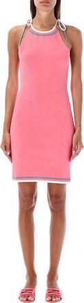 Fendi Pink FF Knit Mini Dress