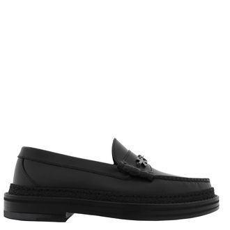 Jimmy Choo London Ezra/F Star Crystal Chain Loafers