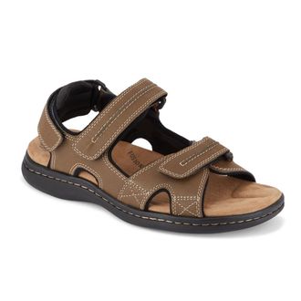 Dockers Mens Newpage Outdoor Sport Sandals for Men - Memory Foam Comfort and Adjustable Straps
