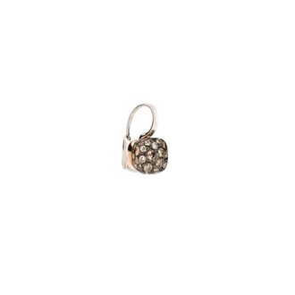 POMELLATO Bruine Nutra Diamante Earlines - Dames - Oorbellen - Grijs - ONE Size - Accessoires