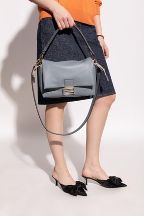 Fendi Shoulder Bag Mamma Baguette Medium, Womens, Blue