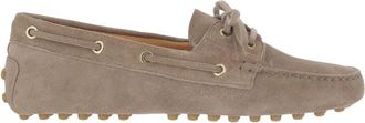 Tod's Platte Schoenen - Dames - Bootschoenen - Beige - 36 EU - Schoenen