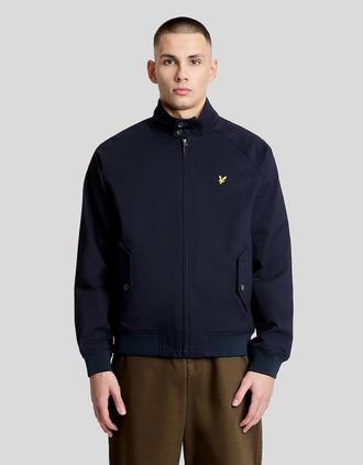Lyle & Scott Lyle And Scott Mens Cotton Harrington Jacket - Navy - Size: Regular/34