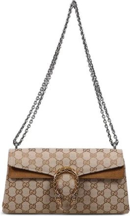 Gucci Tassen, Dames, Veelkleurig, ONE Size, Leer, Dionysus Medium Schoudertas
