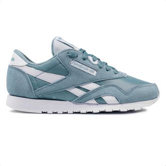 Reebok Classic Nylon Soft Slate/Soft Slate/White Female Running Shoes