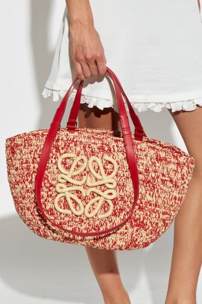 Loewe Eclipse Medium Bag, Womens, Red