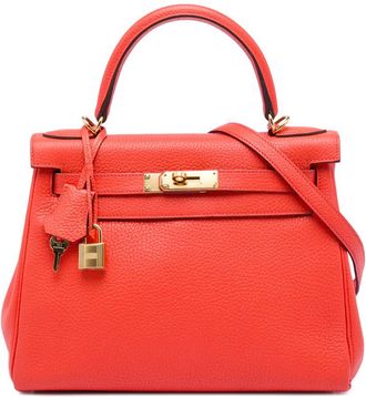 Herm&egrave;s Pre-owned Hermes Clemence Kelly II Retourne 28 Ladies 1RGT9ZXVJY5LCDJI