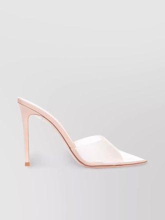 Gianvito Rossi pointed plexiglass sandals