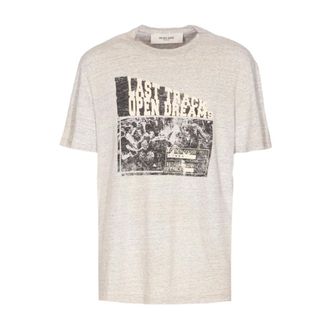 Golden Goose Hombre, Camisetas, Gris, Talla: L