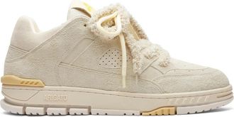 Axel Arigato Area Lo Label Sneaker - Heren - Sneakers - Beige - 46 EU - Leer - Schoenen
