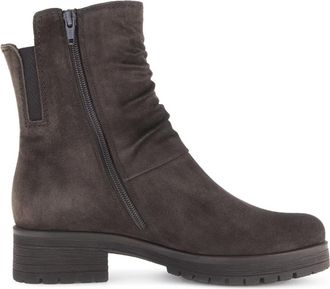 Gabor 092 Enkellaars - Dames - Enkellaarsjes - Bruin - 35 1/2 EU - Su&egrave;de - Schoenen