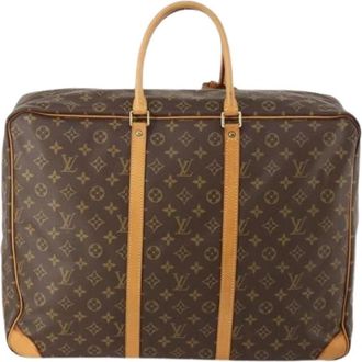 Louis Vuitton Pre-owned Weekend Bag - unisex - Vintage Weekendtas - Bruin - ONE Size - Leer - Vintage