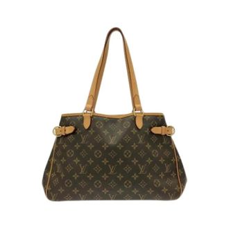 Louis Vuitton Pre-owned Vintage Monogram Canvas Shoulder Bag - Dames - Pre-owned - Bruin - Maat: ONE Size