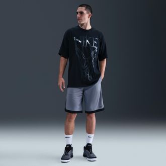 Nike Mens DNA Academy Dri-FIT 11 Basketball Shorts in Grey | IF1591-065