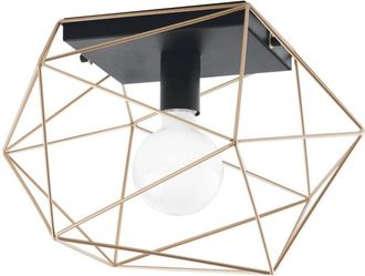 Fan Europe Plafoniera abraxas in metallo oro 41x30x27cm