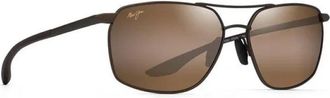 Maui Jim Puu Kukui - Heren - Zonnebrillen - Bruin - ONE Size - Accessoires