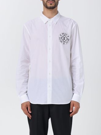 Just Cavalli Katoenen Shirt Met Lange Mouwen En Logo