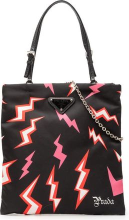 Prada Pre-owned Prada Universal Studios Mini Tessuto Frankenstein Tote Ladies 8PJIX7Z8V6O6OLX1